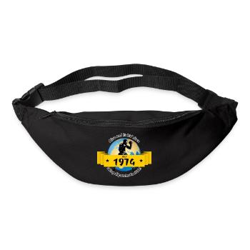 50. Geburtstag Alive and kickin since 07/1974 - Bum bag - black - Front