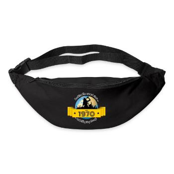 55. Geburtstag Secouant la foule depuis 06/1970 - Sac banane - noir - Devant