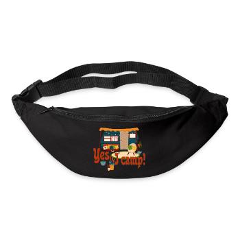 Roulotte romantique - Yes I camp 1 - Sac banane - noir - Devant