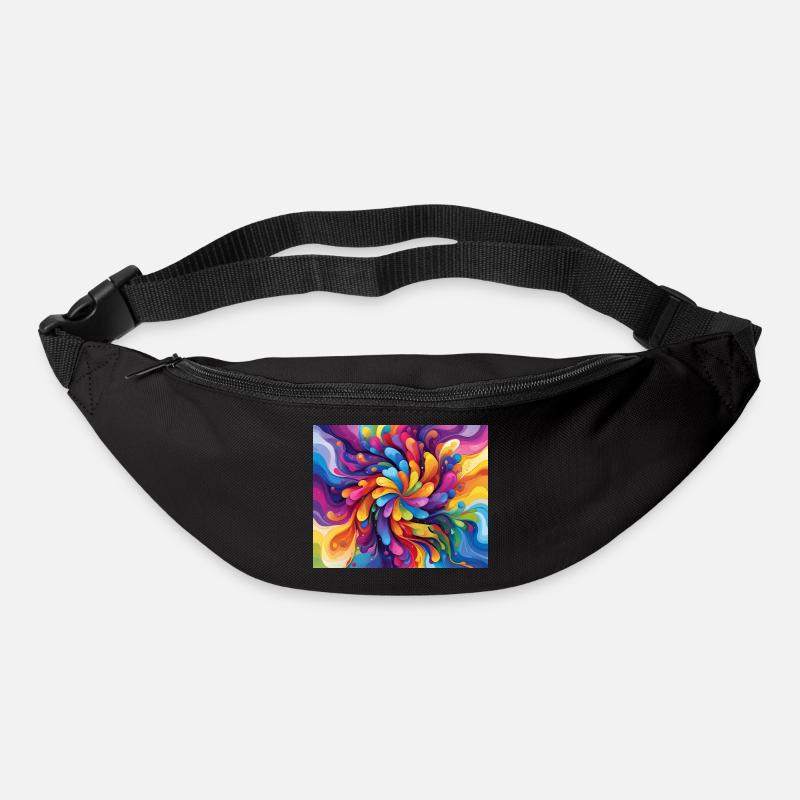 Couleur - Sac banane - noir