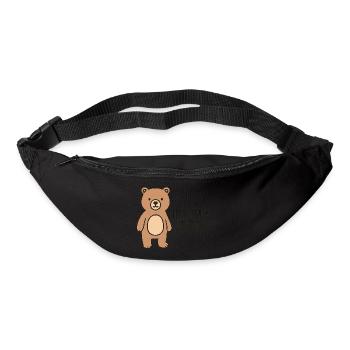 LIEBLINGS BÄR - Gürteltasche - Schwarz - Vorne