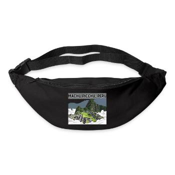 Machu Picchu Peru - Gürteltasche - Schwarz - Vorne