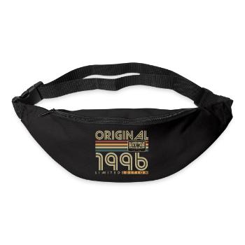 Original 1996 Vintage Vintage Cadeau d’anniversaire - Sac banane - noir - Devant