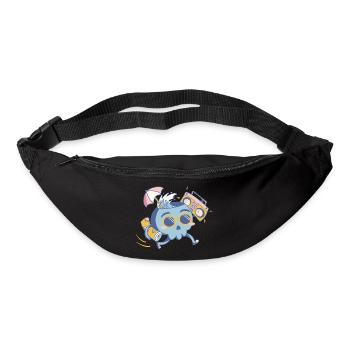 skull-beach-themed-design - Gürteltasche - Schwarz - Vorne