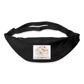 Livres - Sac banane - noir - Devant