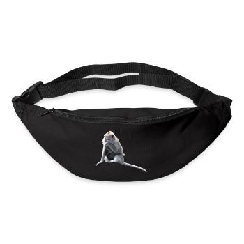 Singe - Sac banane - noir - Devant