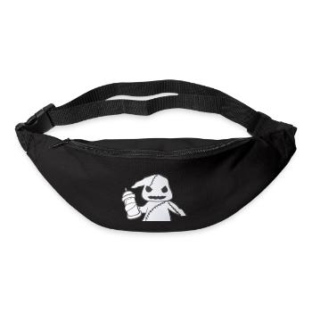 fantôme - Sac banane - noir - Devant