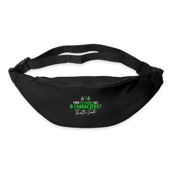Spezialist für Netzwerksicherheit Geschenk - Gürteltasche - Schwarz - Vorne