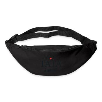 Super Tata D'amour - Sac banane - noir - Devant