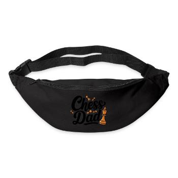 Chess Dad Schach Spruch Zitat - Gürteltasche - Schwarz - Vorne