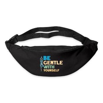 Symbole Reiki Maître Reiki Cadeau de Cristal Reiki - Sac banane - noir - Devant