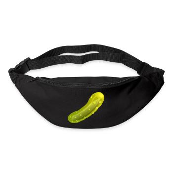 Gurke - Gürteltasche - Schwarz - Vorne