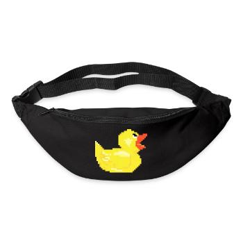 Duck duck pixel retro optics gift poison - Bum bag - black - Front
