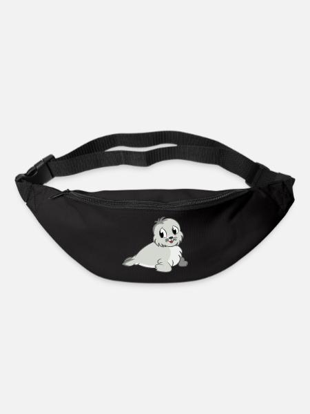 Le petit sceau - Sac banane - noir