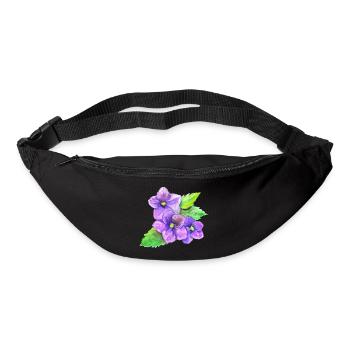 Three Violets - Bum bag - black - Front