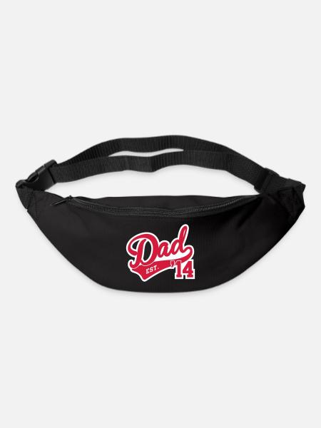 Dad Est. 2014 - Gürteltasche - Schwarz
