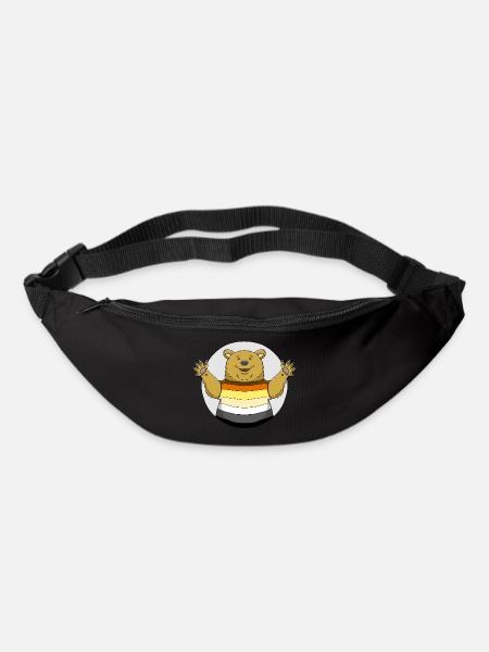 Gay Bear - the motive for gay bears - Bum bag - black