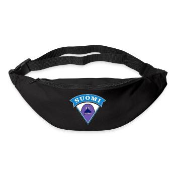 "Suomi" - Sac banane - noir - Devant