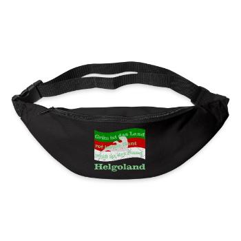 helgoland insel - Gürteltasche - Schwarz - Vorne