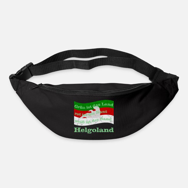 helgoland insel - Gürteltasche - Schwarz