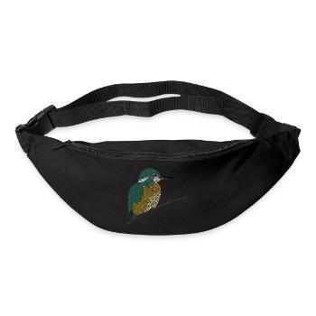 Eisvogel - Gürteltasche - Schwarz - Vorne