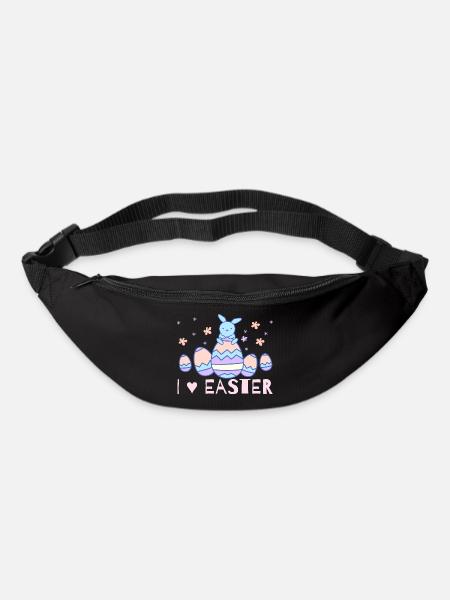 easter day - Bum bag - black