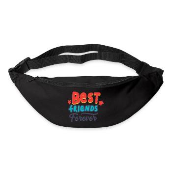 Meilleurs ami - Sac banane - noir - Devant