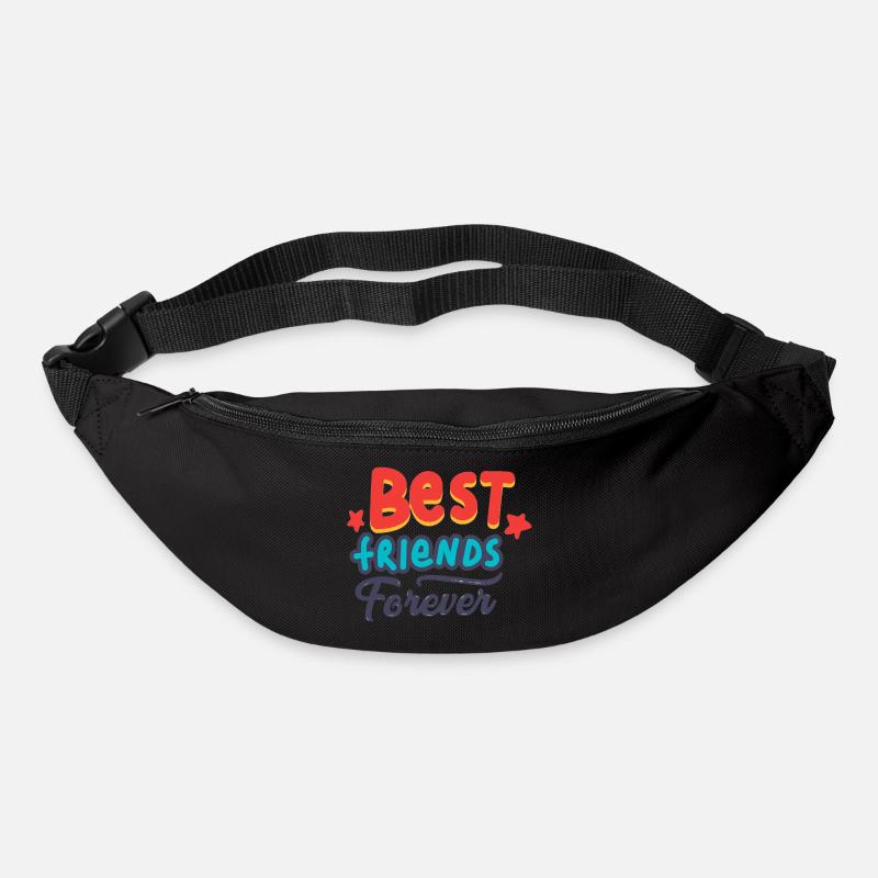Beste Freunde - Gürteltasche - Schwarz