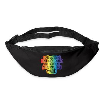 ADHS - Gürteltasche - Schwarz - Vorne