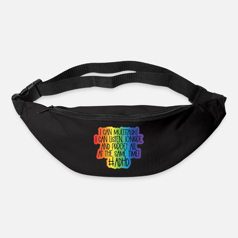 TDAH - Sac banane - noir