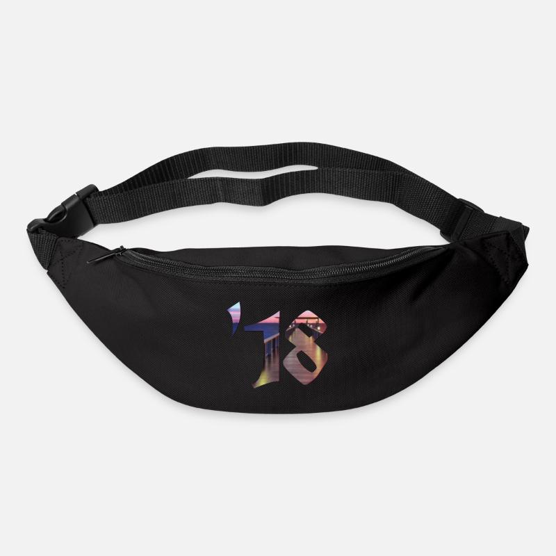 '18 - Gürteltasche - Schwarz