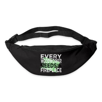 union carpenter tshirts chainsaw grab - Bum bag - black - Front