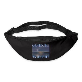 Göteborg ist die Perle der Westküste. - Gürteltasche - Schwarz - Vorne
