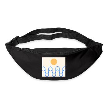 Ocean Sun - Gürteltasche - Schwarz - Vorne