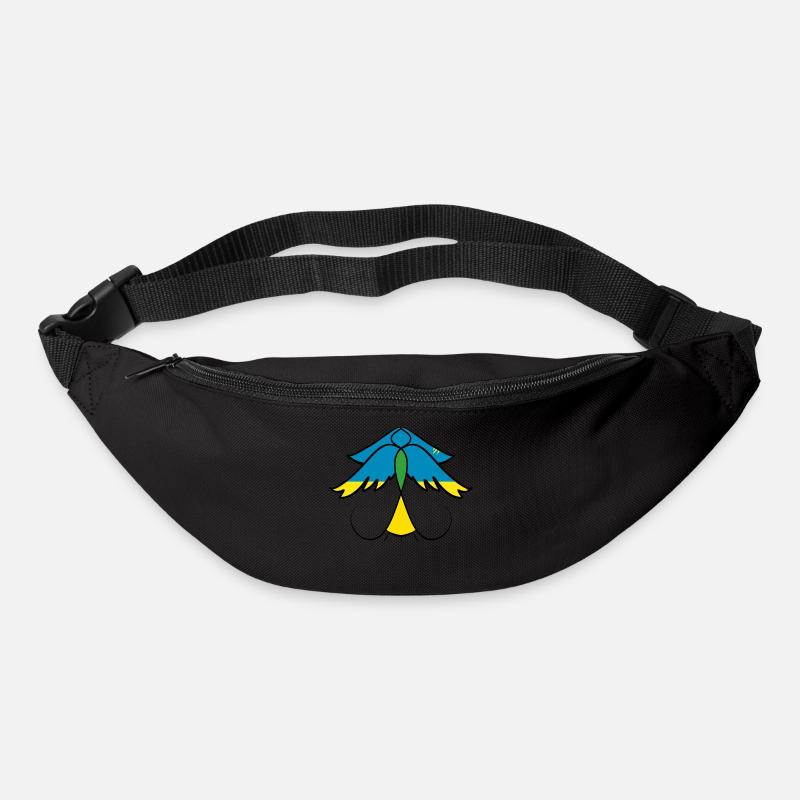 Ange du pardon - Sac banane - noir