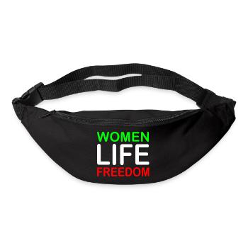 Women life freedom - Bum bag - black - Front