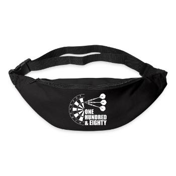 Darts Sports Fun - Bum bag - black - Front