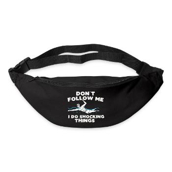 dont follow me I do shocking things Design - Gürteltasche - Schwarz - Vorne