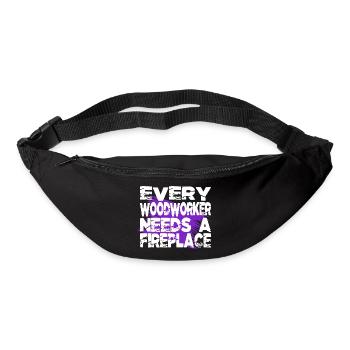 Carpenter Tshirts Present Funny Carpenter Quotes - Bum bag - black - Front