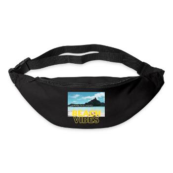 Beach 9 - Gürteltasche - Schwarz - Vorne