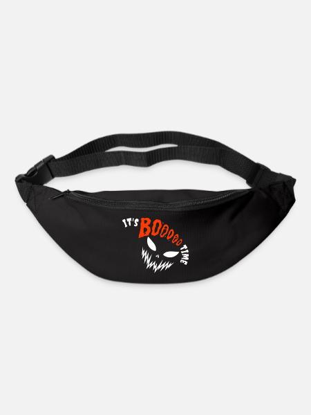 It's Booooo Time, Halloween - Bum bag - black