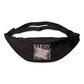 Arbre drôle artisans design geek menuiserie - Sac banane - noir - Devant