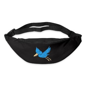 Shoebill Bird Ornithologist Forest I Gift - Bum bag - black - Front