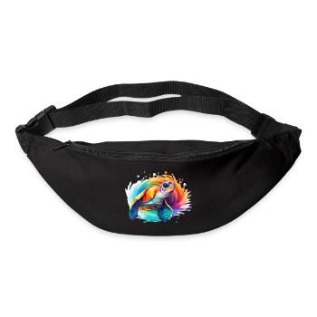 Sea Turtle Design - Bum bag - black - Front