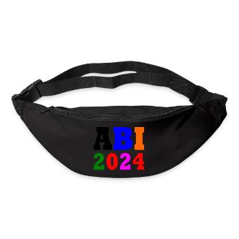 Abi 2024 - Gürteltasche - Schwarz - Vorne