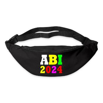 Abi 2024 - Gürteltasche - Schwarz - Vorne