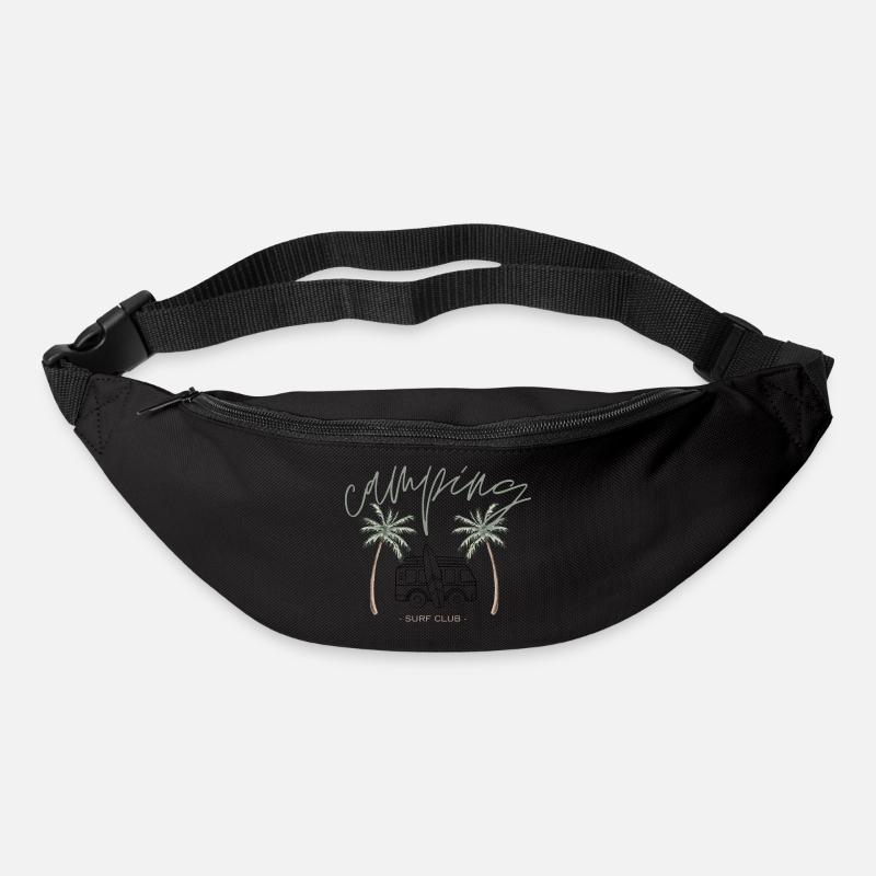Camping - Surf Club - Gürteltasche - Schwarz