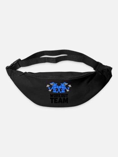 shark hai bodybuilding workout - Gürteltasche - Schwarz