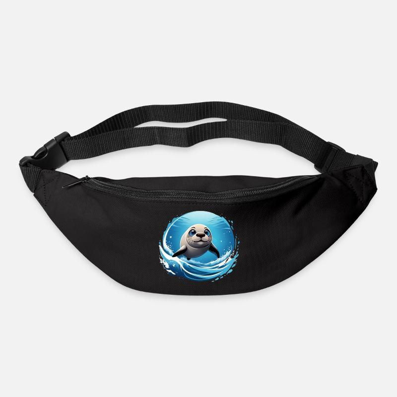 Robbe - Gürteltasche - Schwarz