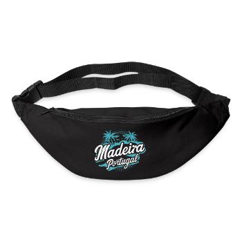 Portugal Madère - Sac banane - noir - Devant